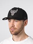 Бейсболка MITCHELL NESS арт. HP13204-CBUBLCK Chicago Bulls NBA (черный)